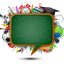Freepik Back To School With Blackboard Shaped As Speech Bubble