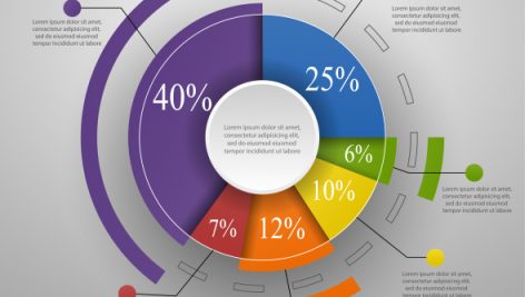 Freepik Business Pie Chart Infographic