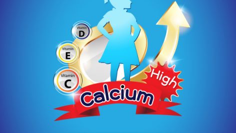 Freepik Calcium Omega And Vitamins Logo Products For Kids Vector