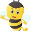 Freepik Cute Bee Cartoon
