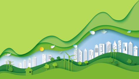 Freepik Ecology And Environment With Green Eco City Landscape