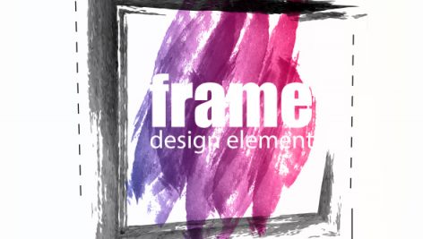 Freepik Frame Paint Brush Element