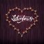 Freepik Happy Valentine S Day Celebration Handwritten Text And Glossy Lights Arranged In Heart