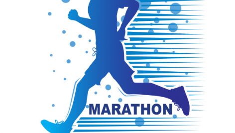 Freepik Man Running Of Marathon Logo Geometric Running Man