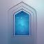 Freepik Mosque Door With Geometric Arabic Pattern For Greeting Background Eid Mubarak