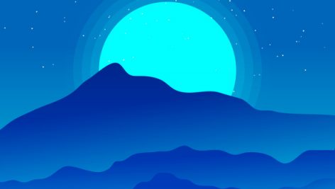 Freepik Mountain Background With Night Landscape