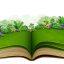 Freepik Open Book With Green Plant Of Nature Background