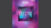 Freepik Poster Design For Electro Music Party