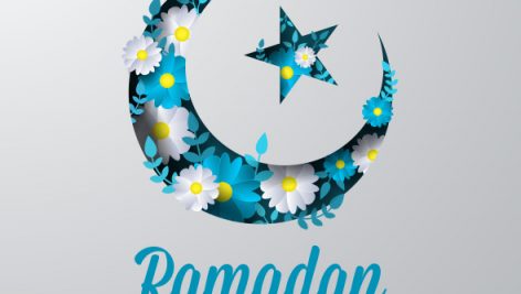Freepik Ramadan Kareem Greeting Card Flower