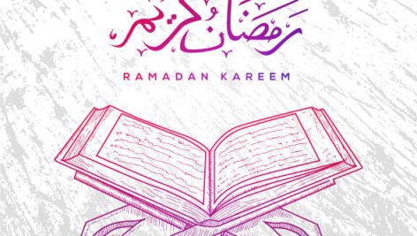 Freepik Ramadan Kareem Greeting Card With Ramadan Kareem Creative Arabic Calligraphy