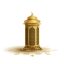 Freepik Ramadan Karreem Gold Lantern