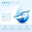 Freepik Save Water Infographic Concept 3