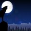 Freepik Silhouette Of Wolf Standing On Hill