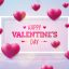 Freepik Valentines Day Design With Red Heart On Shiny Background 2