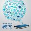 Freepik Vector Smartphone With Cloud Of Application Icons