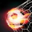 Freepik Vector Soccer Ball In Goal Net On Fire Flames