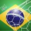 Freepik Vector Soccer Ball In Net With Brazil Flag