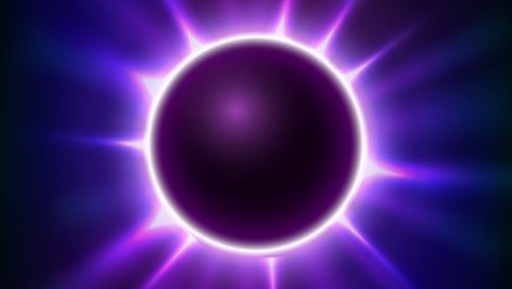 Freepik Violet Sphere Glowing Background