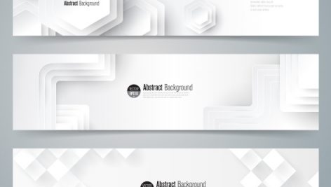 Freepik White Abstract Background Banners
