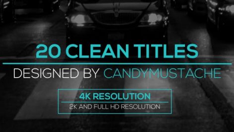 Preview Clean Titles Pack 16215399