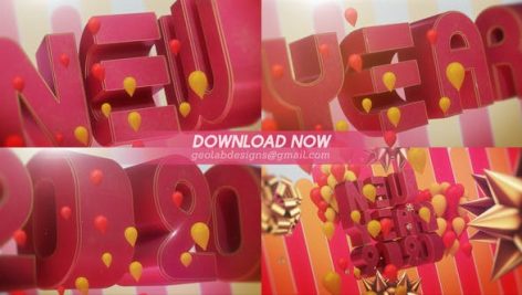 Preview Happy New Year New Year 2020 New Year Celebration Template 25326604