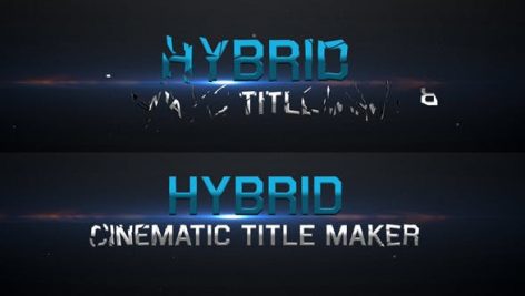 Preview Hybrid Cinematic Title Maker 5453854