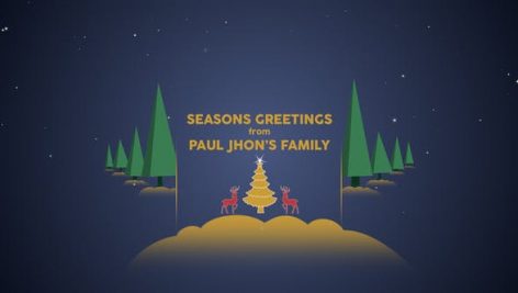 Preview Parallax Christmas Greetings 21009108