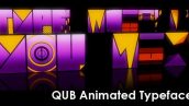 Preview Qub Typeface Animated 2746740