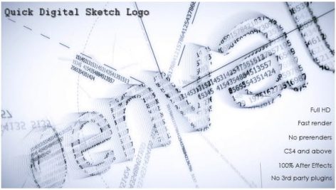 Preview Quick Digital Sketch Logo 16080110
