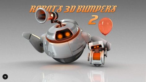 Preview Robots 3D Logo Bumpers Ii 786701