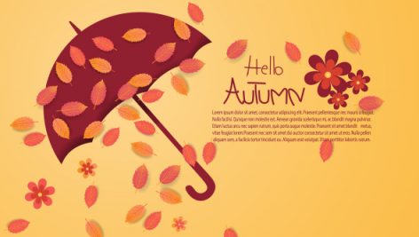 Freepik Autumn Sale Season With Leaves Autumn