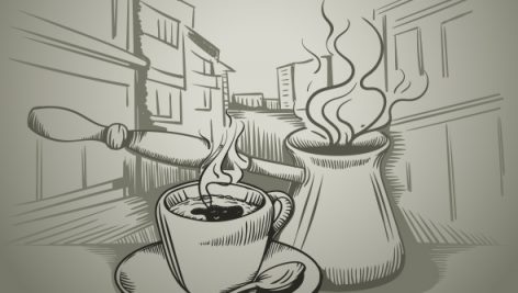 Freepik Coffee Theme Sketch Pictures