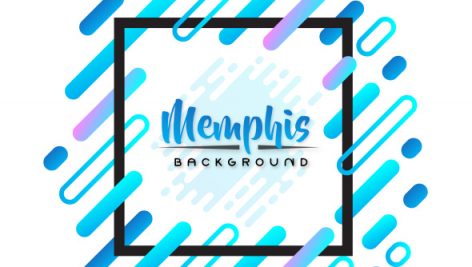Freepik Creative Colorful Modern Memphis Banner Background