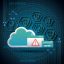 Freepik Cyber Security Cloud Danger Field Alert Tools Antivirus Safety Circuit Background