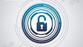 Freepik Cyber Security Digital White Background Circuit Internet Padlocks Protection Speed Blue