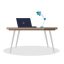 Freepik Desk And Laptop With Lamp Office Vector Illustration Design