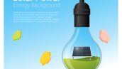 Freepik Energy Concept Background With Solar Panel In Light Bulb