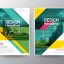 Freepik Green Diagonal Line Brochure Annual Report Cover