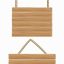 Freepik Hanging Vector Wooden Blank Sign Boards Isolated