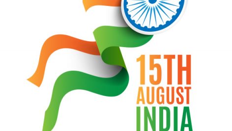 Freepik India Independence Day Composition With Realistic Flag