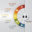 Freepik Modern 5 Options Presentation Business Infographics Template