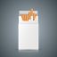 Freepik Packing Of Cigarettes On The Grey Background
