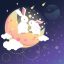 Freepik Romantic Rabbit On The Moon