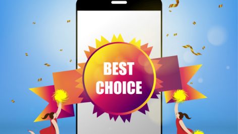 Freepik Smart Phone With Rosette Best Choice