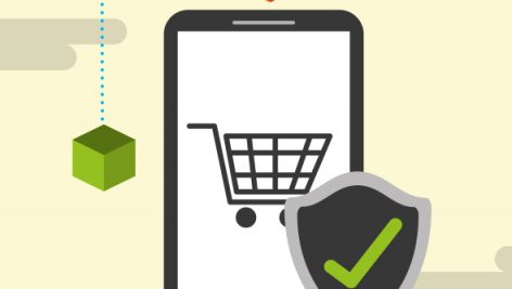 Freepik Smartphone Online Shopping Cart Blockchain Check Mark