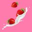 Freepik Strawberry Fruit And Splashes Of Milk
