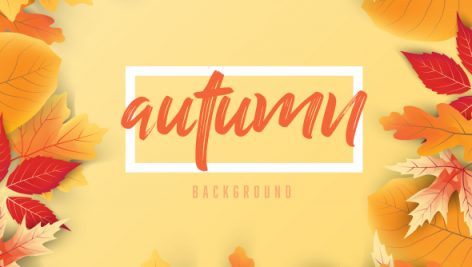 Freepik Vector Background With Autumn Leaves