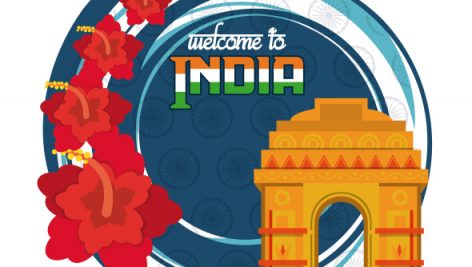 Freepik Welcome To India Delhi City Card