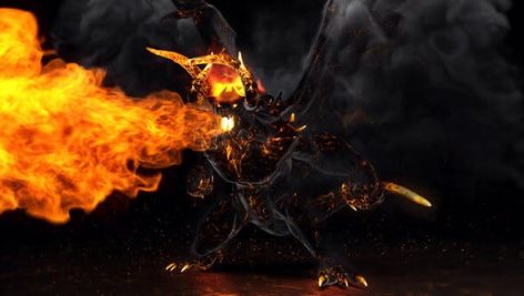 Preview Flame Demon Fire Logo 24566105