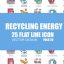 Preview Recycling Energy Flat Animation Icons 23381256